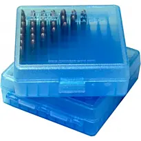 Boîte de Rangement pour 100 Munitions Calibre 22LR