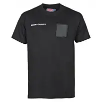 T-Shirt Securite Cityguard Grande Fenetre Noir 