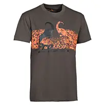 Tee-Shirt de Chasse Prohunt Marron