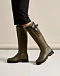 Bottes Vierzonord Femme Le Chameau Doublées Néoprène Vert Chameau