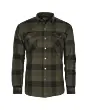 Chemise Classique en Laine Mélangée Kaki/Noir Canada 2.0 Pinewood