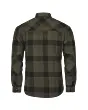Chemise Classique en Laine Mélangée Kaki/Noir Canada 2.0 Pinewood-2