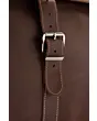 Sac de Battue Country en Cuir Marron-5