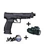 Pack Pistolet Canik Calibre 50 Noir Avec Lampe Tactique-1