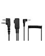 Cable pour Casque MSA Sordin, Talkie Walkie Midland G-2