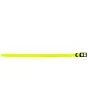 Collier Biothane Jaune Biogold Hi-Flex Sangle Polyuréthane Extrudé 650x25x2mm