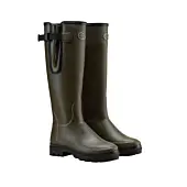 Bottes Vierzonord Femme Le Chameau Doublées Néoprène Vert Chameau