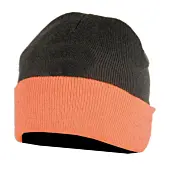 Bonnet de Chasse Enfant Somlys 2464K Réversible Orange/Kaki