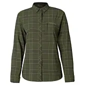 Chemise de Randonnée à Manches Longues Pinewood Abisko Femme Verte