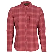 Chemise de Randonnée à Manches Longues Pinewood Abisko Femme Rose