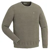 Pull Col Rond Coton Beige Värnamo Pinewood