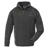 Pull Chaud Tricoté Gris Hurricane Pinewood
