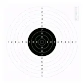 Cibles 53X53 Pour Armes Gros Calibres