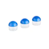 Billes Marquantes Caoutchouc à Ailettes Umarex Bleues Calibre 50