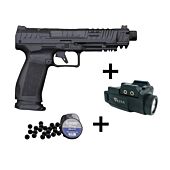Pack Pistolet Canik Calibre 50 Noir Avec Lampe Tactique-1