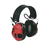 Casque De Chasse Anti-bruit Peltor Sporttac Noir et Rouge-1