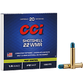 Balles CCI Calibre 22 WMR Shotshell Plomb 12-1