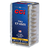 Balles CCI Calibre 17HMR FMJ 20 Grains 