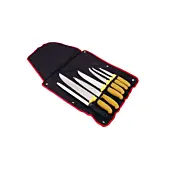Sac De 6 Couteaux De Boucher Pradel-1