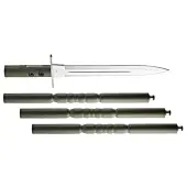Epieu démontable Country Dague avec Lame Inox de 7 mm, 177 cm