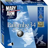 Cartouches Mary Arm Palombe 34 Calibre 12/70