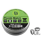 Plombs Match Europ Arm Calibre 4,5 Tête Plate-1