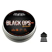 Plombs Calibre 4.5 MM The Black Ops Sharp Tête Pointue-1