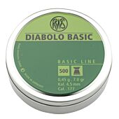 Plombs Diabolos RWS Basic Calibre 4.5 MM