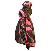 Chèche Justeen Scarf Stagunt Camo Militaire Rose