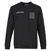 Sweat-Shirt Cityguard Securite Grande Fenetre Matricule à Broder Noir 