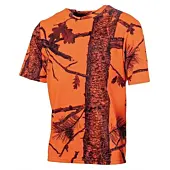 T-shirt de Chasse Treeland Camo Orange