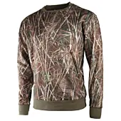 Sweat de Chasse Polaire Treeland Camouflage Roseaux