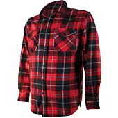 Chemise Polaire Carreaux Treeland Rouge
