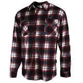 Chemise Polaire Treeland Carreaux Bleu et Rouge