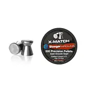 Boite de 500 Plombs Stoeger X-Match Calibre 4,5 MM